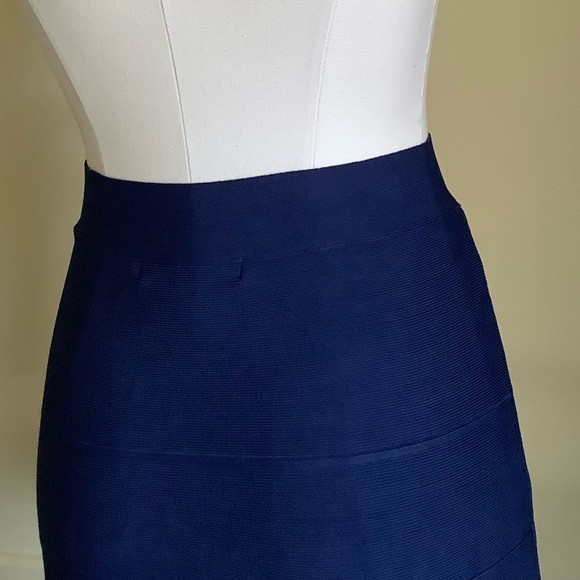 Royal Blue Bandage Skirt - Picture 7 of 10